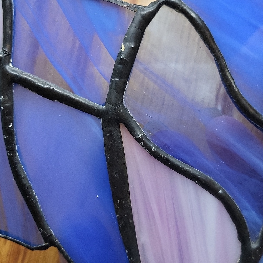 Large Stained Glass Butterfly - Picture 6 of 7